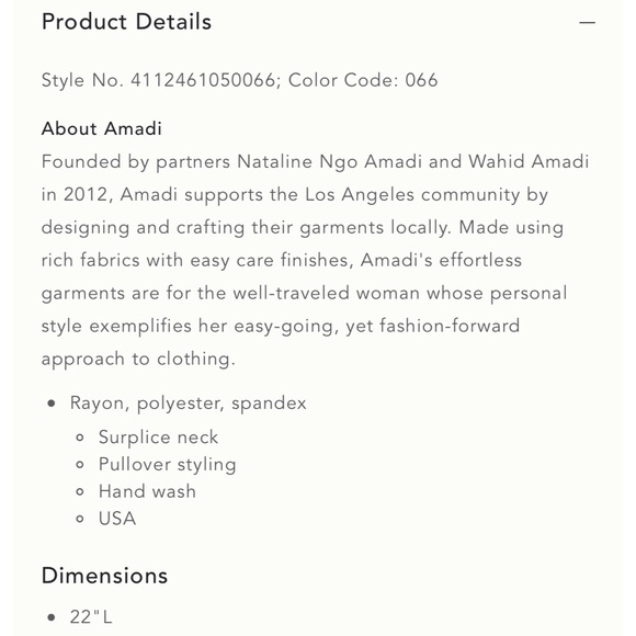 Anthropologie Amadi Rocio Surplice Wrap Top NWT SZ XL - Picture 14 of 14